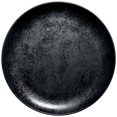 RAK Talíř mělký 24 cm, černá | RAK-KRNNPR24