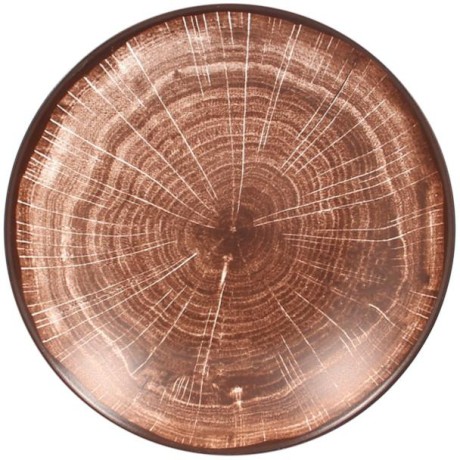 RAK Woodart talíř hluboký 26 cm – tmavě hnědá | RAK-WDBUBC26OB