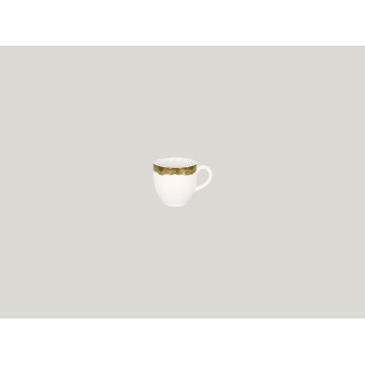RAK Woodart šálek na espresso 9 cl – mechově zelená | RAK-WDCLCU09MG