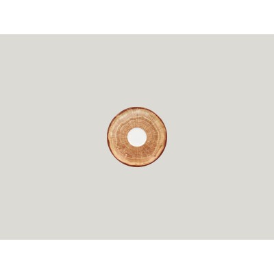 RAK Woodart podšálek pro šálek na espresso RAK-CLCU09 – světle hnědá | RAK-WDCLSA13TB