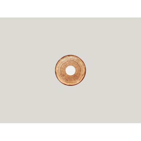 RAK Woodart podšálek pro šálek na espresso RAK-CLCU09 – světle hnědá | RAK-WDCLSA13TB