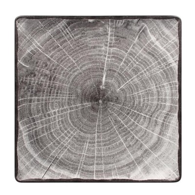 RAK Woodart talíř čtvercový 30 × 30 cm – šedá | RAK-WDEDSQ30BG