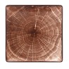 RAK Woodart talíř čtvercový 30 × 30 cm – tmavě hnědá | RAK-WDEDSQ30OB