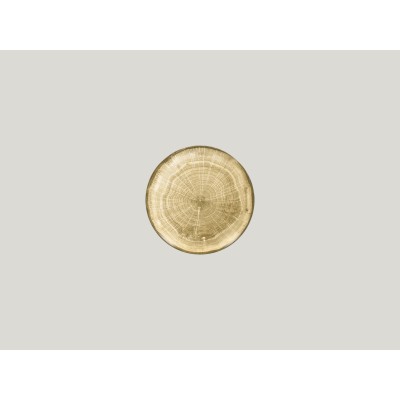 RAK Woodart talíř dezertní coupe 15 cm – mechově zelená | RAK-WDNNPR15MG