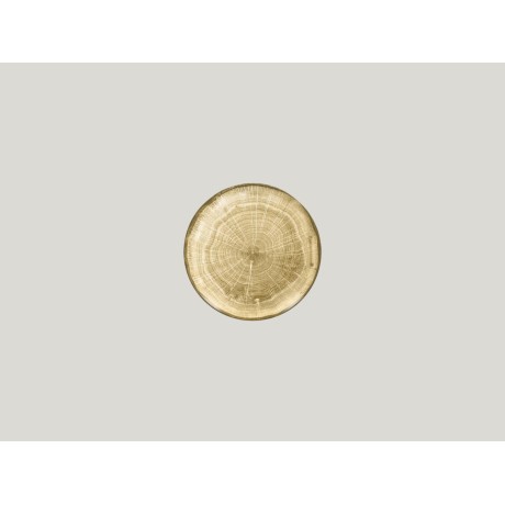 RAK Woodart talíř dezertní coupe 15 cm – mechově zelená | RAK-WDNNPR15MG