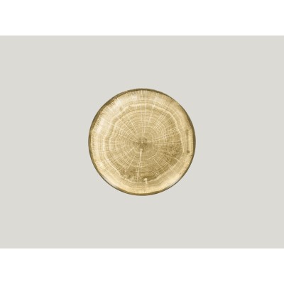 RAK Woodart talíř mělký coupe 21 cm – mechově zelená | RAK-WDNNPR21MG