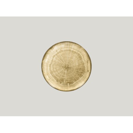 RAK Woodart talíř mělký coupe 21 cm – mechově zelená | RAK-WDNNPR21MG