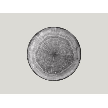RAK Woodart talíř mělký coupe 27 cm – šedá | RAK-WDNNPR27BG