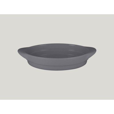 RAK Chef's Fusion pekáč oválný 26 × 17,5 cm, šedý | RAK-CFOD31GYBD