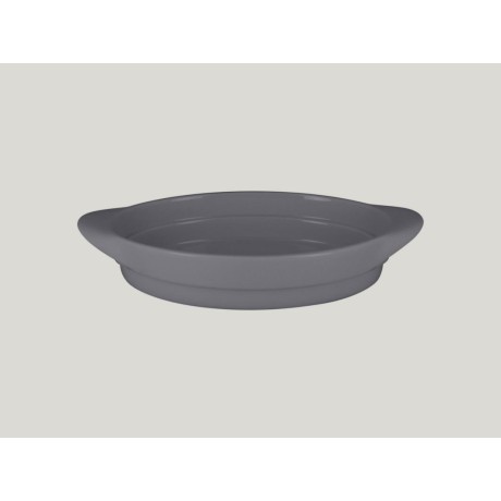 RAK Chef's Fusion pekáč oválný 26 × 17,5 cm, šedý | RAK-CFOD31GYBD