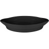 RAK Chef's Fusion pekáč oválný 31 × 21 cm, černý | RAK-CFOD37BKBD