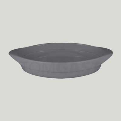 RAK Chef's Fusion pekáč oválný 31 × 21 cm, šedý | RAK-CFOD37GYBD