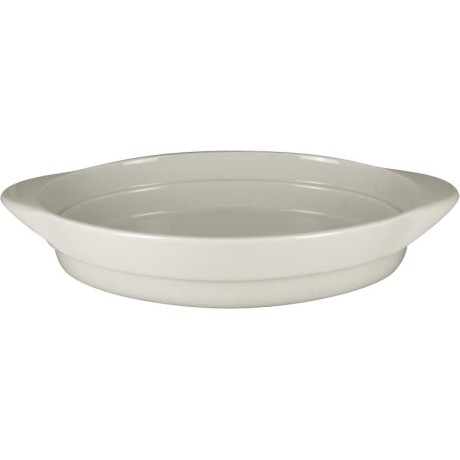 RAK Chef's Fusion pekáč oválný 31 × 21 cm, bílý | RAK-CFOD37WHBD