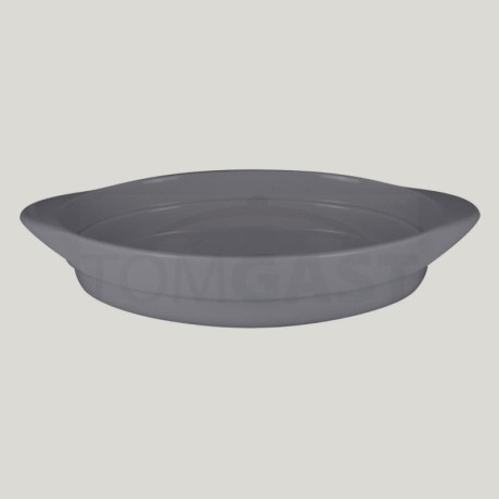 RAK Chef's Fusion pekáč oválný 37,2 × 25 cm, šedý | RAK-CFOD44GYBD