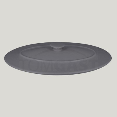 RAK Chef's Fusion poklice pro oválný pekáč 36,5 × 25 cm, šedá | RAK-CFOD44GYLD