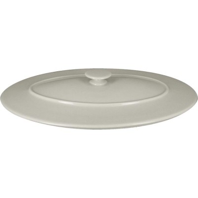 RAK Chef's Fusion poklice oválná 37,2 × 25 cm, bílá | RAK-CFOD44WHLD