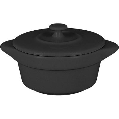 RAK Chef's Fusion hrnec s poklicí mini 8,5 cm, černý | RAK-CFRD09BK