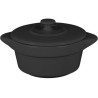 RAK Chef's Fusion hrnec s poklicí mini 8,5 cm, černý | RAK-CFRD09BK