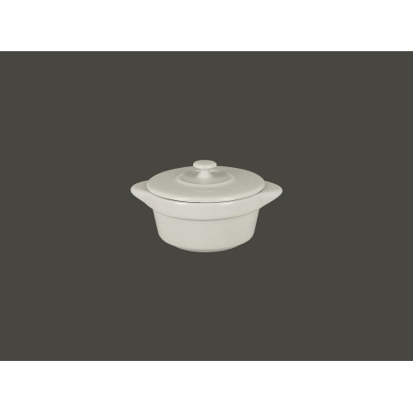 RAK Chef's Fusion hrnec s poklicí mini 8,5 cm, bílý | RAK-CFRD09WH