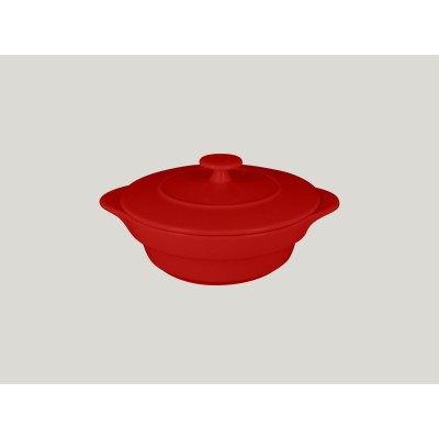 RAK Chef's Fusion hrnec s poklicí pr. 16 cm, červený | RAK-CFRD16BR