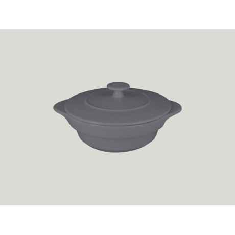 RAK Chef's Fusion hrnec s poklicí pr. 16 cm, šedý | RAK-CFRD16GY