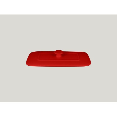 RAK Chef's Fusion poklice pro obdélný pekáč 20 × 10 cm, červená | RAK-CFRT20BRLD