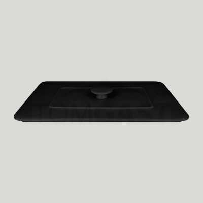 RAK Chef's Fusion poklice pro obdélný pekáč 32,5 × 22 cm, černá | RAK-CFRT32BKLD