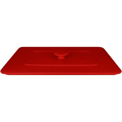 RAK Chef's Fusion poklice obdélníková 32 × 22 cm, červená | RAK-CFRT32BRLD