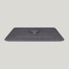 RAK Chef's Fusion poklice pro obdélný pekáč 32,5 × 22 cm, šedá | RAK-CFRT32GYLD