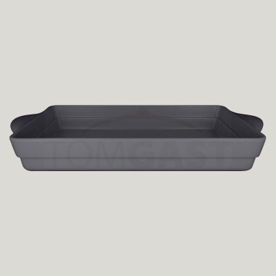 RAK Chef's Fusion pekáč obdélníkový 39 × 24 cm, šedý | RAK-CFRT39GYBD