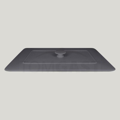 RAK Chef's Fusion poklice pro obdélný pekáč 39,5 × 24,5 cm, šedá | RAK-CFRT39GYLD