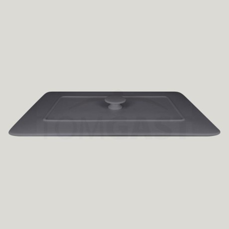 RAK Chef's Fusion poklice pro obdélný pekáč 39,5 × 24,5 cm, šedá | RAK-CFRT39GYLD