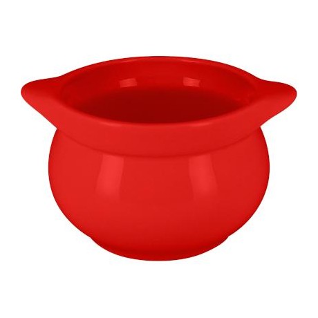 RAK Chef's Fusion mísa na polévku pr. 10,6 cm, červená | RAK-CFST10BRBD