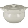 RAK Chef's Fusion mísa na polévku s poklicí pr. 15 cm, bílá | RAK-CFST15WH