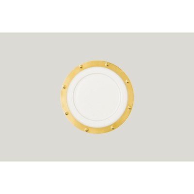 RAK Golden talíř kulatý – Queen Golden 22 cm | RAK-KQRP22