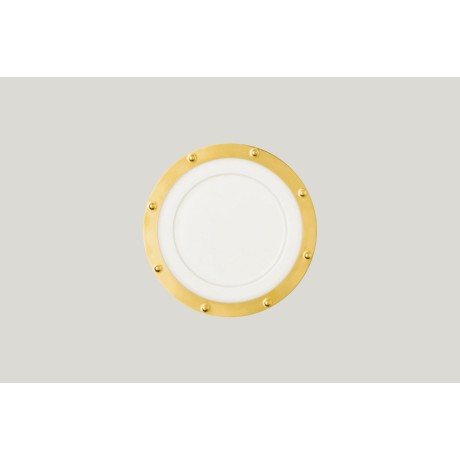 RAK Golden talíř kulatý – Queen Golden 22 cm | RAK-KQRP22