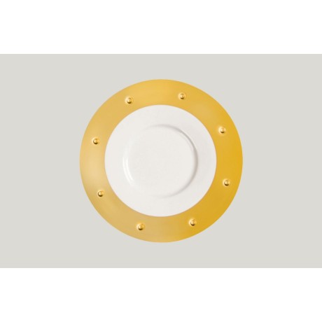 RAK Golden talíř kulatý – Queen Golden 31 cm | RAK-KQRP31