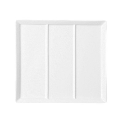 RAK Minimax talíř obdélníkový, 3 segmenty 19 × 17 cm | RAK-OPRT19C