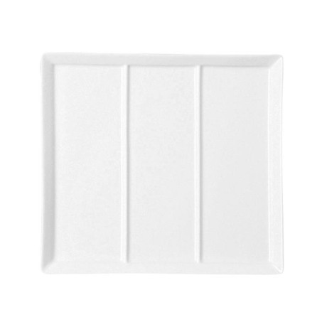RAK Minimax talíř obdélníkový, 3 segmenty 19 × 17 cm | RAK-OPRT19C