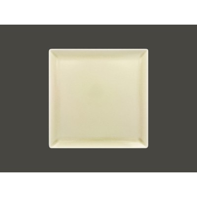 RAK Vintage talíř mělký čtvercový, perlový 24,5 × 24,5 cm | RAK-VNEDSQ25PL