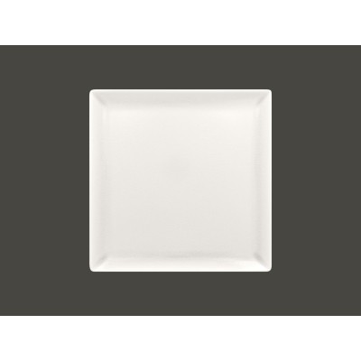 RAK Vintage talíř mělký čtvercový, bílý 24,5 × 24,5 cm | RAK-VNEDSQ25WH