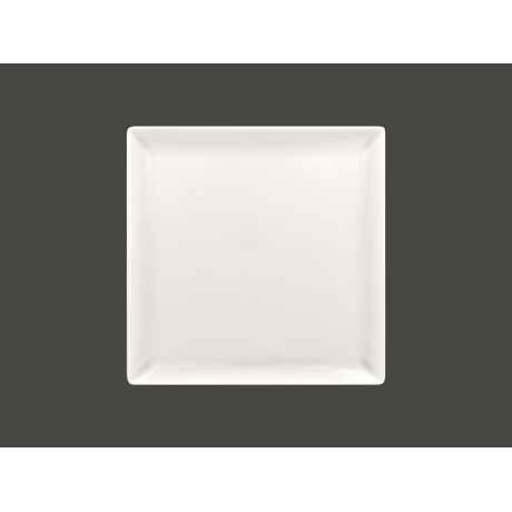 RAK Vintage talíř mělký čtvercový, bílý 24,5 × 24,5 cm | RAK-VNEDSQ25WH