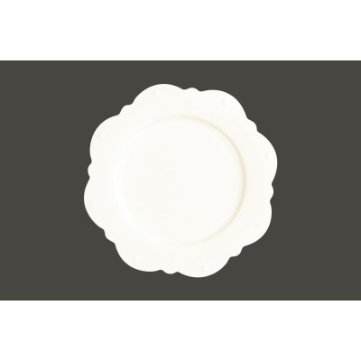 RAK White Gold talíř kulatý Scallop pr. 33 cm – Princess | RAK-GDSP33