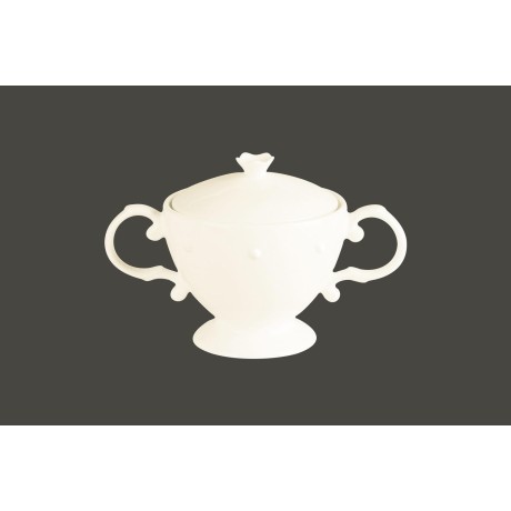 RAK White Gold cukřenka s víčkem 25 cl – Princess | RAK-GDSU25