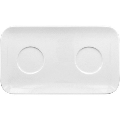 RAK Talíř obdélníkový 31 × 18 cm, 2 důlky | RAK-AURT31IN2