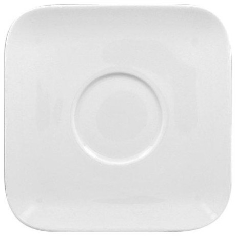 RAK Talíř čtvercový 18 cm, 1 důlek | RAK-AUST18IN