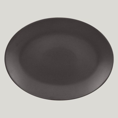 RAK Genesis talíř oválný 36 × 27 cm, kakaová | RAK-GNNNOP36CO