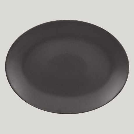 RAK Genesis talíř oválný 36 × 27 cm, kakaová | RAK-GNNNOP36CO