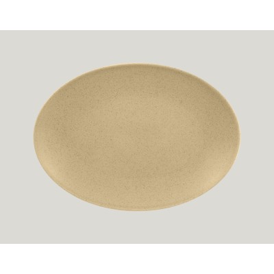RAK Genesis talíř oválný 32 × 23 cm, mandlová | RAK-GNNNOP32AL