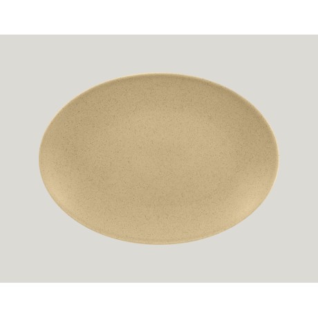 RAK Genesis talíř oválný 32 × 23 cm, mandlová | RAK-GNNNOP32AL